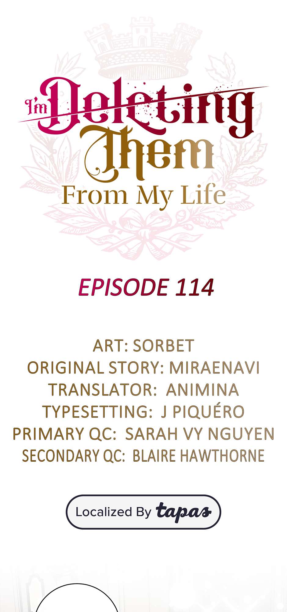 I Will Remove Them From My Life Chapter 114 1